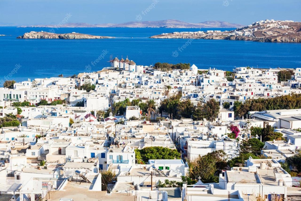 La Villa Rooms Mykonos Town Luaran gambar