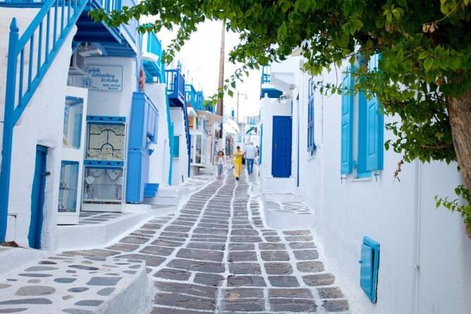 La Villa Rooms Mykonos Town Luaran gambar